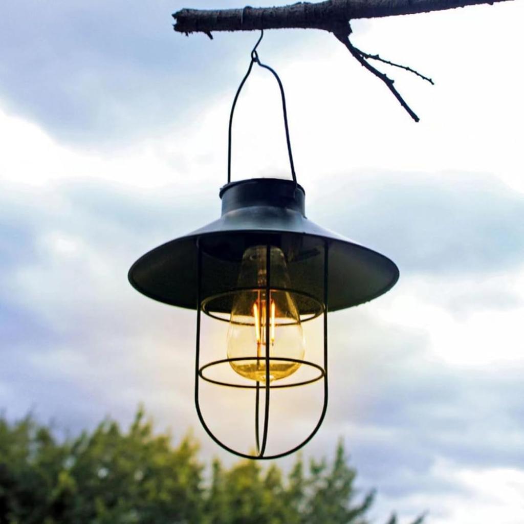 Solar Light Bulb Waterproof Solar Powered Light Bulbs 7cm/2.7inch Replacement Top with Bulb Warm White LED for Outdoor Solar Lanterns