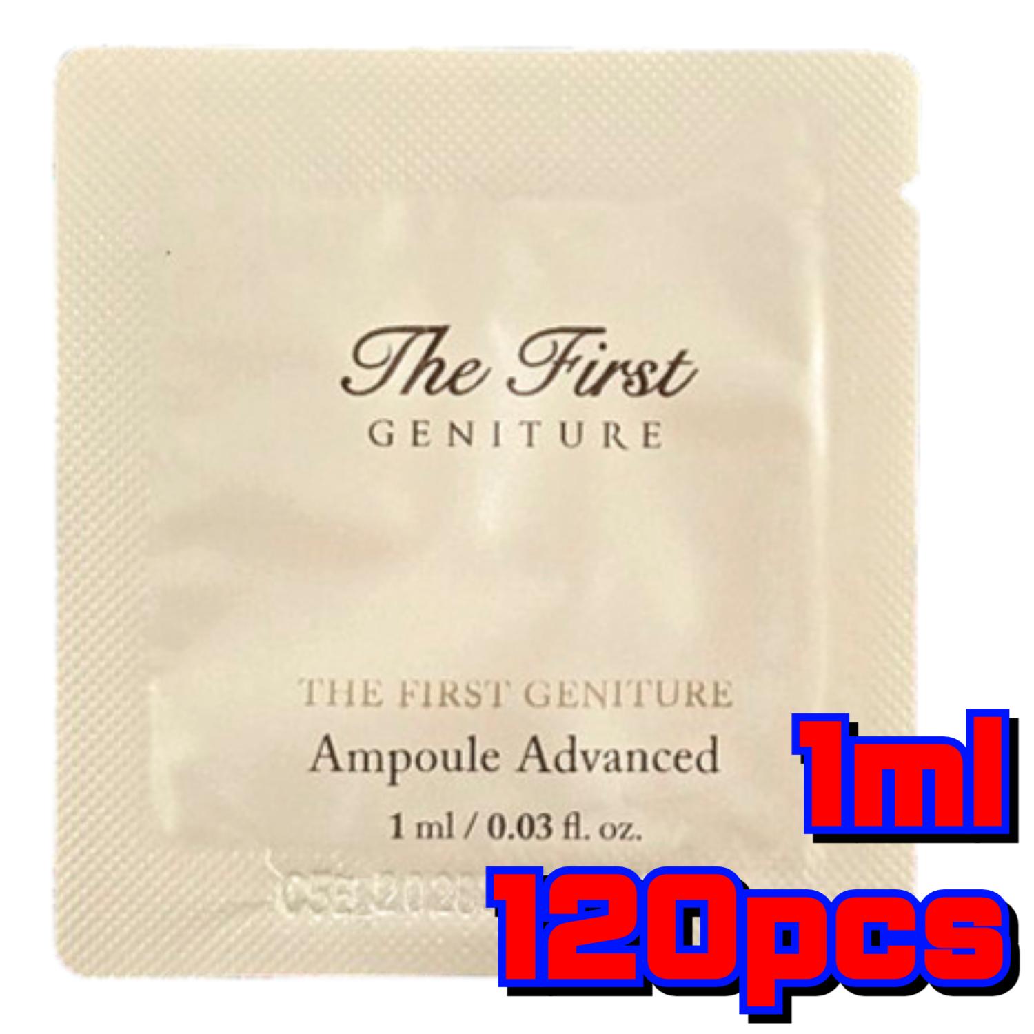 

OHUI The First Geniture Ampoule Advanced 1 мл × 60 шт. | Премиальный корейский антивозрастной ампульный набор (пробники) 1ml × 120pcs