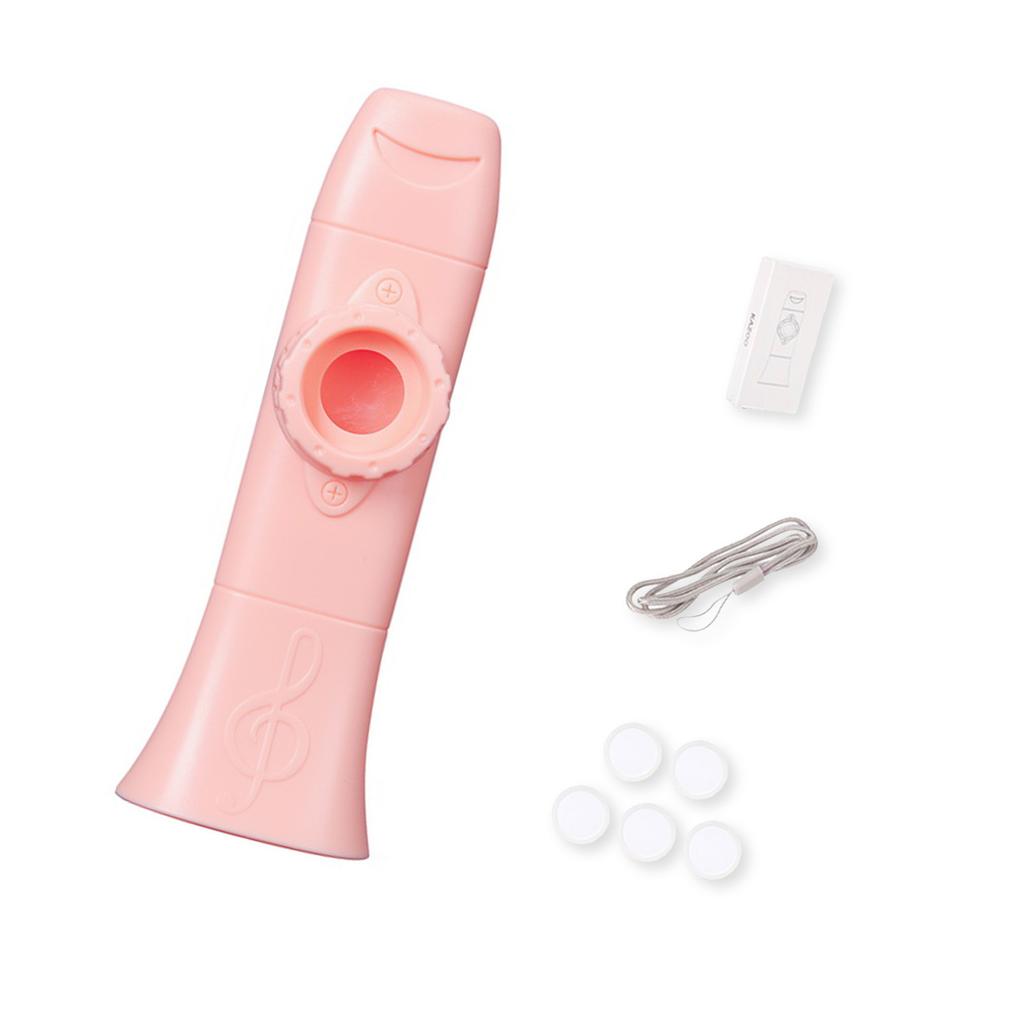 Professional Kazoo Instrument with Lanyard and 5 Replacement Membranes For Kids Adults Music Enthusiasts and Beginners