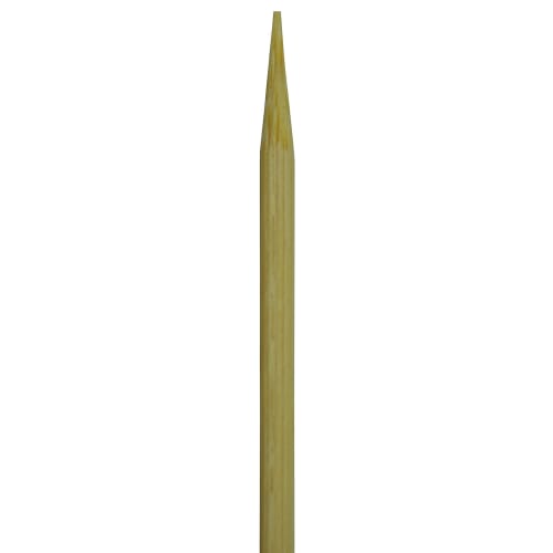 Commercial-grade bamboo skewers, 2.5mm, 13.5cm long, box of approximately 1280 skewers, approximately 0.8kg