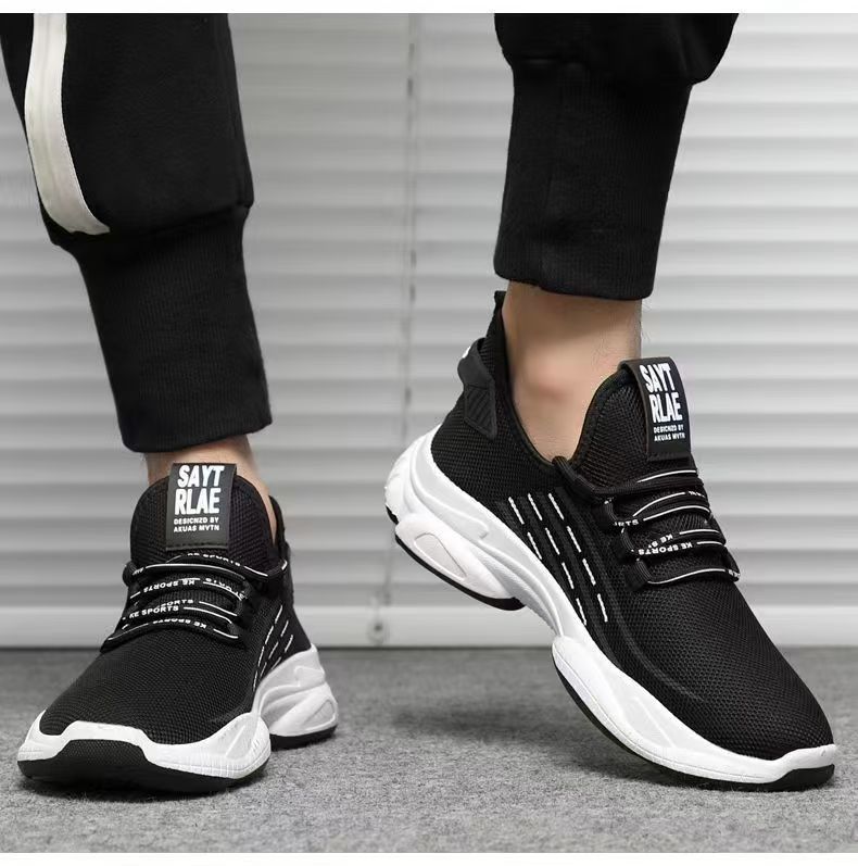 

Spring shoes men s new travel shoes men s breathable running shoes casual sports shoes 44