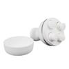 Pet Intelligent USB Charging 3D Head Massaging Cats Automatic Massager (white)
