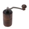 Manual Coffee Grinder Walnut Wood Portable Hand Coffee Bean Mill with Handle for Home Drip Coffee