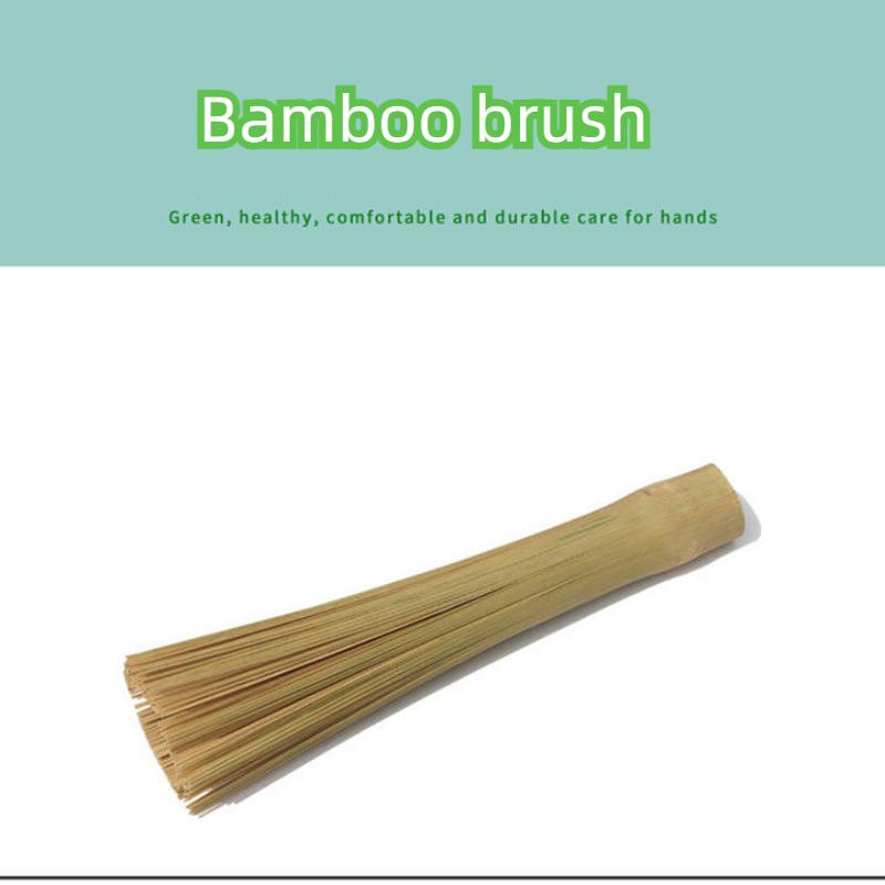 New Bamboo Brush Dishwashing Cleaning Kitchen With Brush Hotel Hotel Restaurant Washing Brush Bamboo Brush Washing Pot Bamboo Brush