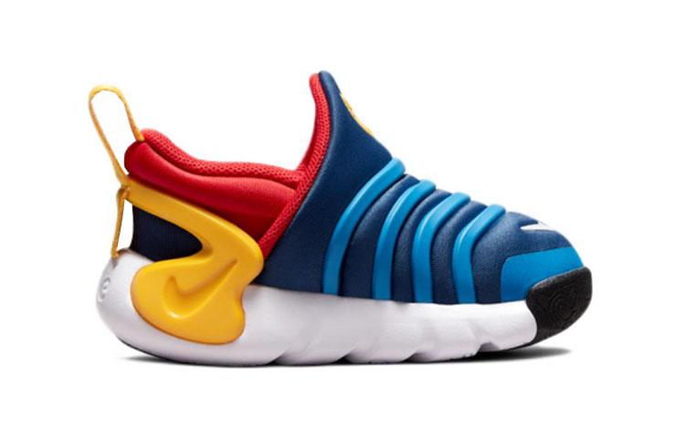Nike Dynamo GO Flyease Caterpillar Abrasion Resistant Breathable Low top Sports Casual Shoes Blue Infant And Toddler DH3438-402