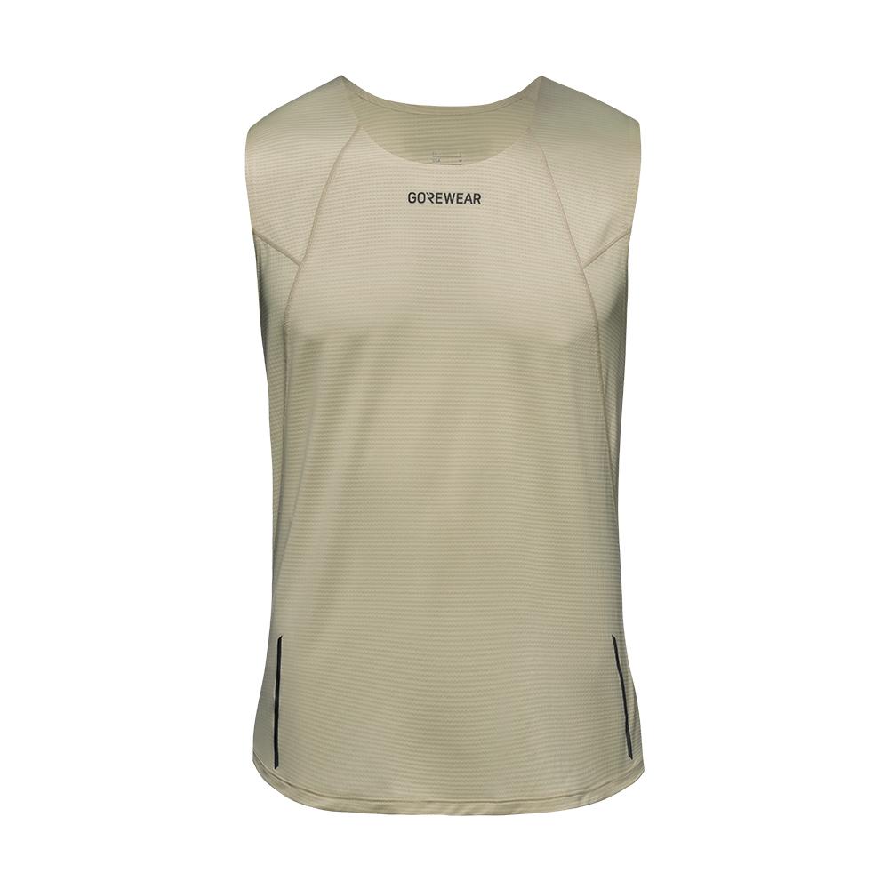 Gorewear Contest 2.0 Singlet - Tech Beige (Men S) S