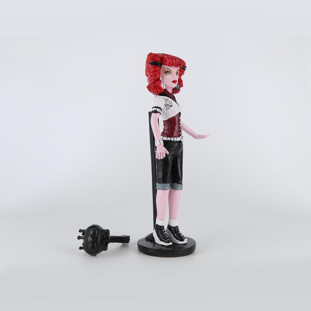 Neskládací panenka Sběratelská verze Měřítková panenka Stolní ozdoby s jedním doplňkem