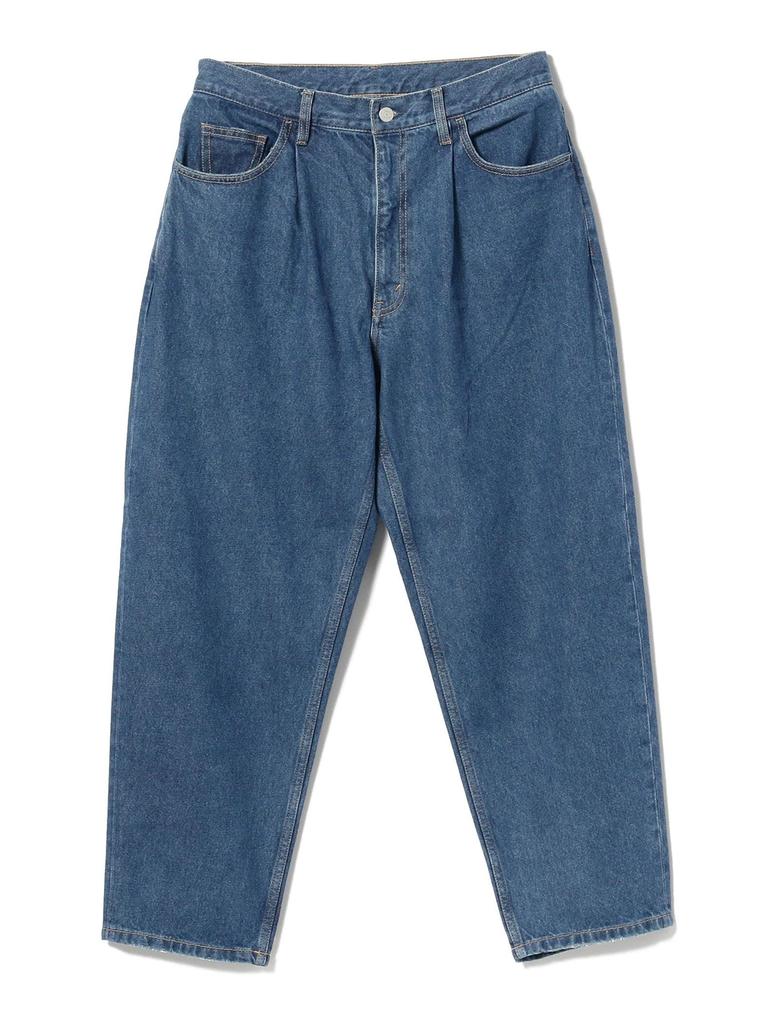 Beams Wide Tapered Denim Indigo Size 11211131791 Men's Jeans, (Used), XL,