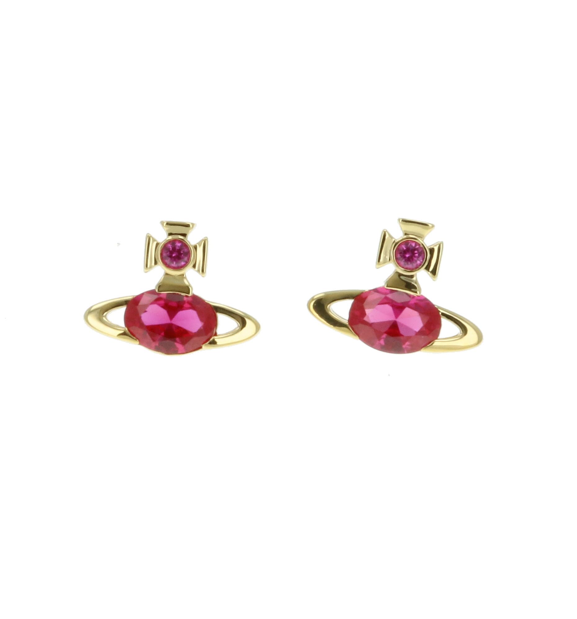 

Vivienne Westwood ALLIE Earrings Brass Women s 6201034P/02R425 [Used] золотий