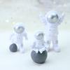 Outer Space Cake Topper Children Kids Birth Party Decor Astronaut Cakes Ornament Spaceman Universe Birthday Cake Decoration