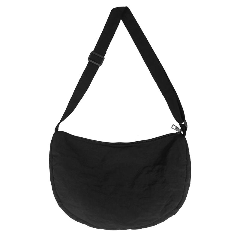 Нейлоновая сумка-хобо женская легкая сумка для мобильного телефона мужская сумка через — фото 22
