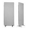 3 Panels Freestanding Partition Room Dividers Soundproof Privacy Panels Folding Room Divider for Office Room Restaurant Hospital