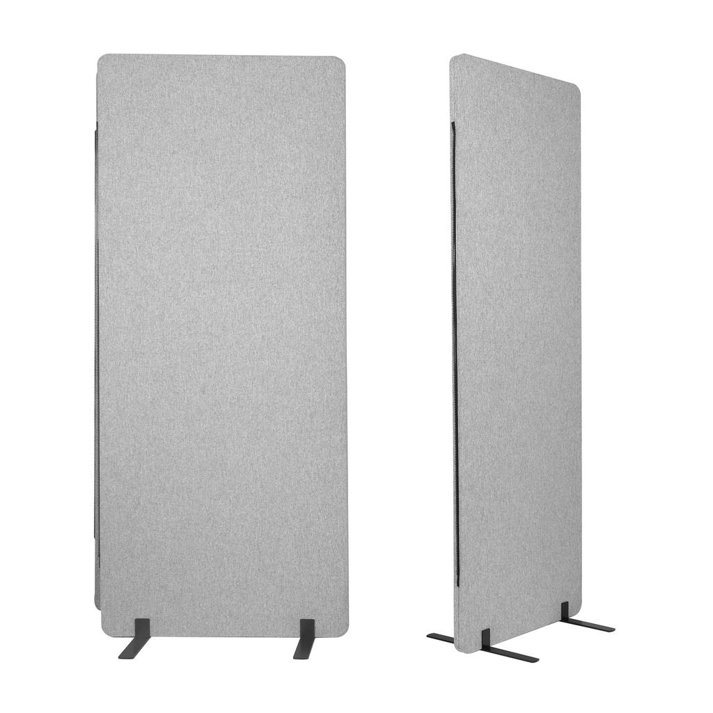 3 Panels Freestanding Partition Room Dividers Soundproof Privacy Panels Folding Room Divider for Office Room Restaurant Hospital
