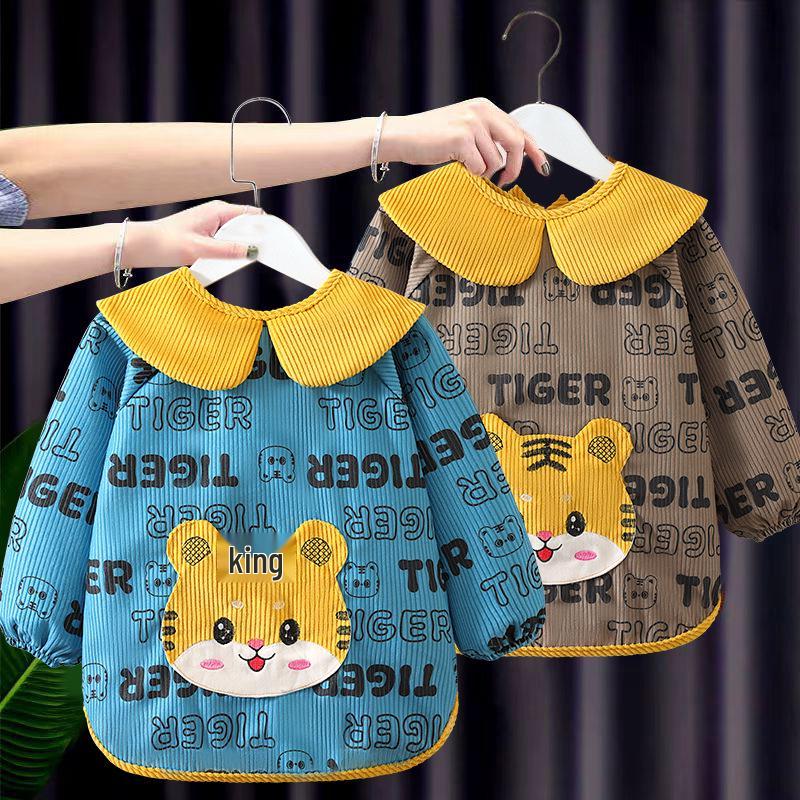 Stylish Waterproof Children's Smock: Baby Bib & Outerwear for Boys & Girls - Autumn/Winter