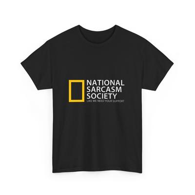 Maglietta della società nazionale del sarcasmo