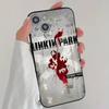 Rock Band L-Linkin Park Phone Case Cool Black Silicone Soft For IPhone 16 15 14 13 12 11 X XR Plus Pro Max Plus