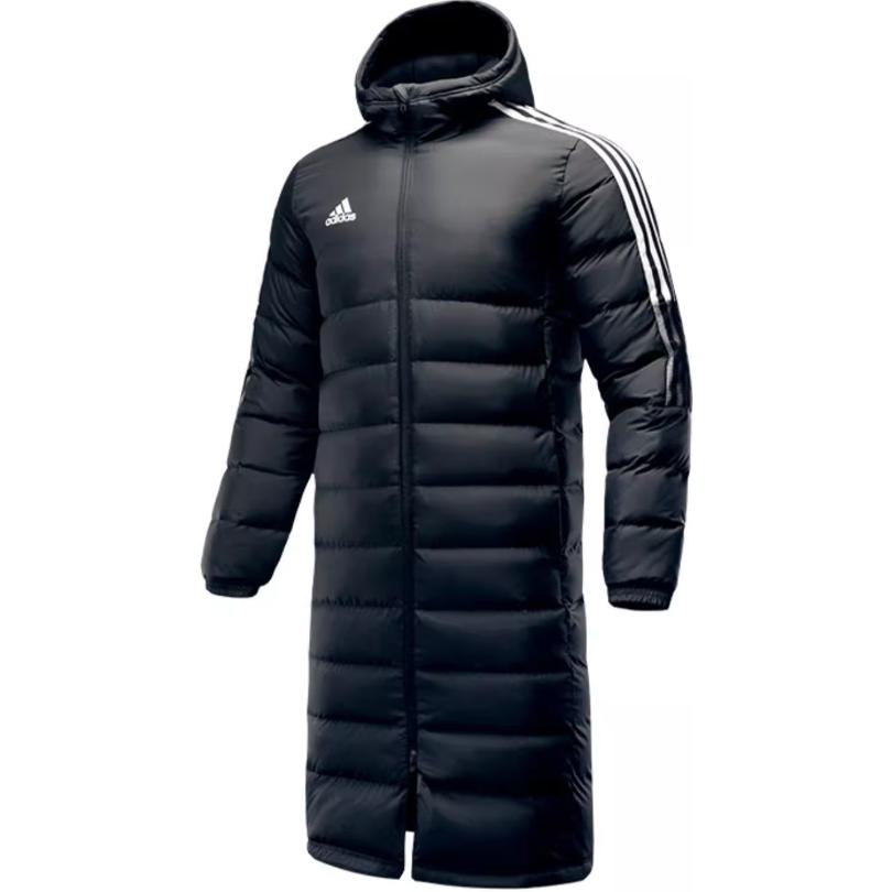 adidas Daunenjacken Herren Schwarz Mit Kapuze Moderat GM5245-