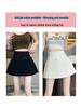 Mini-jupe plissée A-line à nœud doux - Taille haute, amincissante, style universitaire pour femmes