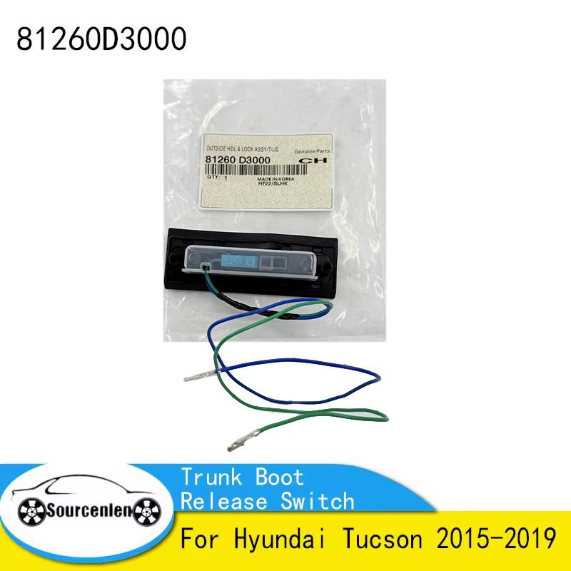 81260D3000 Переключатель открытия багажника Кнопка открытия крышки багажника Для Hyundai Tucson 2015- 81260-D3000