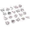 30pcs/lot No Fade Charms 316 Stainless Steel Butterfly tree heart Charms handmade Craft pendant Jewelry Making,DIY for necklace