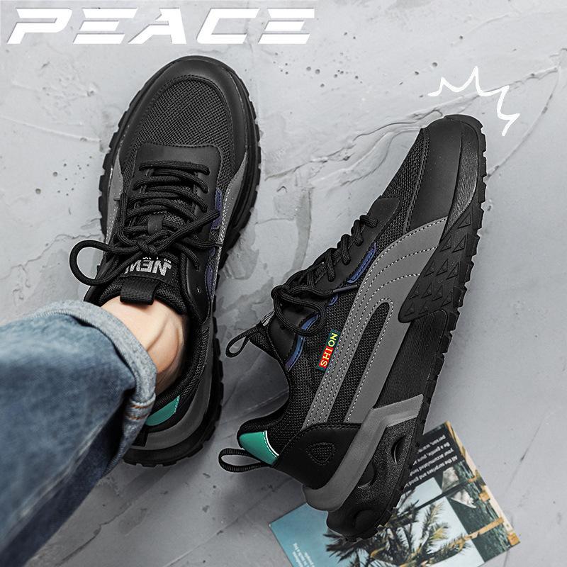 Shoes New Autumn Shoes Forrest Gump Dad Sports and Leisure Running Thick-soled Heightening Shoes