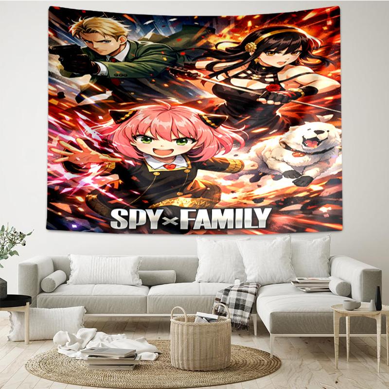 Fantasy Battle Anya Quick-Dry Tapestry Hanging for Bedroom,Livingroom, Playroom,Decor Art Room Wall Tapestry Holiday and Birthday Gifts