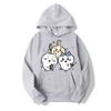 2024 New Sanrio Classic Boy Cartoon Cute Animation Anime New Printed Sweater Hooded Long Sleeve Top New Loose Pullover Clothes