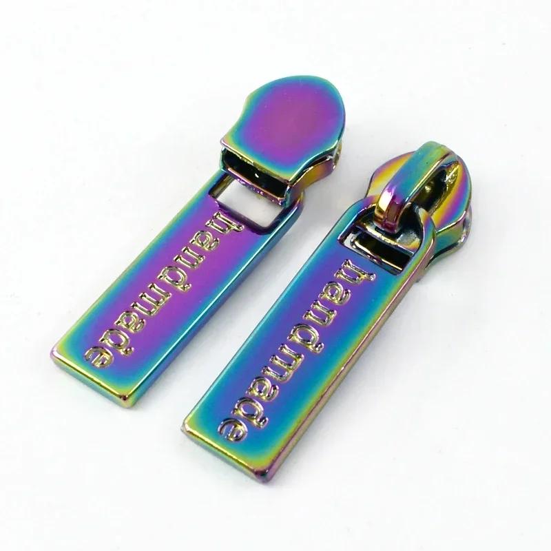 5/10/20Pcs Meetee 5# Zipper Puller for Nylon Zip Tapes Repair Garment Bag Zips Sliders Head DIY Zippers Pull Sewing Accessories