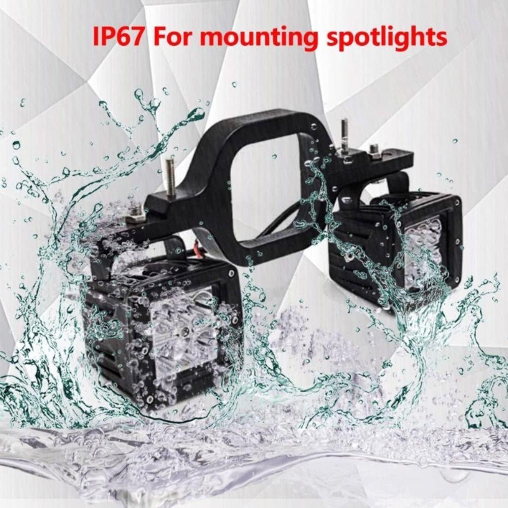 Universal Mount Reverse Road Work Light Waterproof Auto Mount Holder Pickup Truck