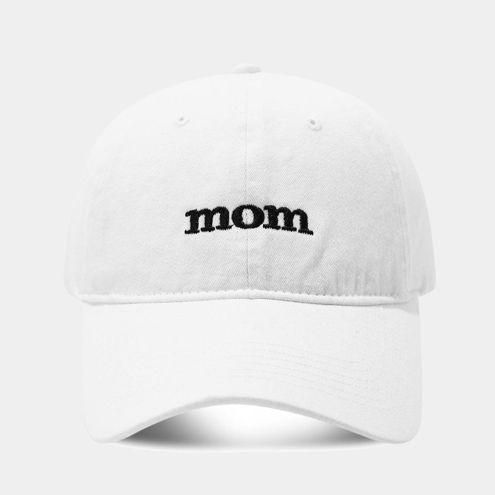 Adjustable Embroidery Baseball Cap Dad Mom Sunscreen Hats  For Man Women