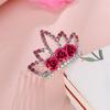 Fashion Hair Accesories Crystal Rhinestone Hair Jewelry For Girls Kids Gift Hair Comb Crown Hairpin