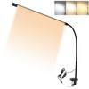 Long Arm Flexible LED ClipOn Beauty Tattoo Lamp Dimmable Nail Art Reading Desk Lamp