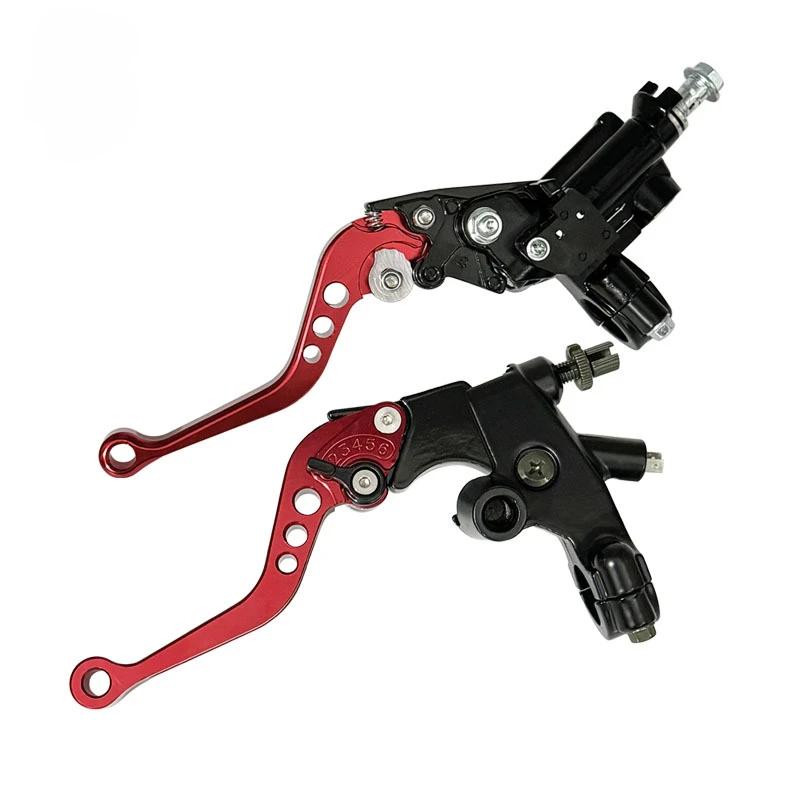 Universal Motorcycle Brake Master Cylinder 22MM Hydraulic Clutch Lever Adjustment Brake Clutch Handle for Motorbike Honda Yamaha