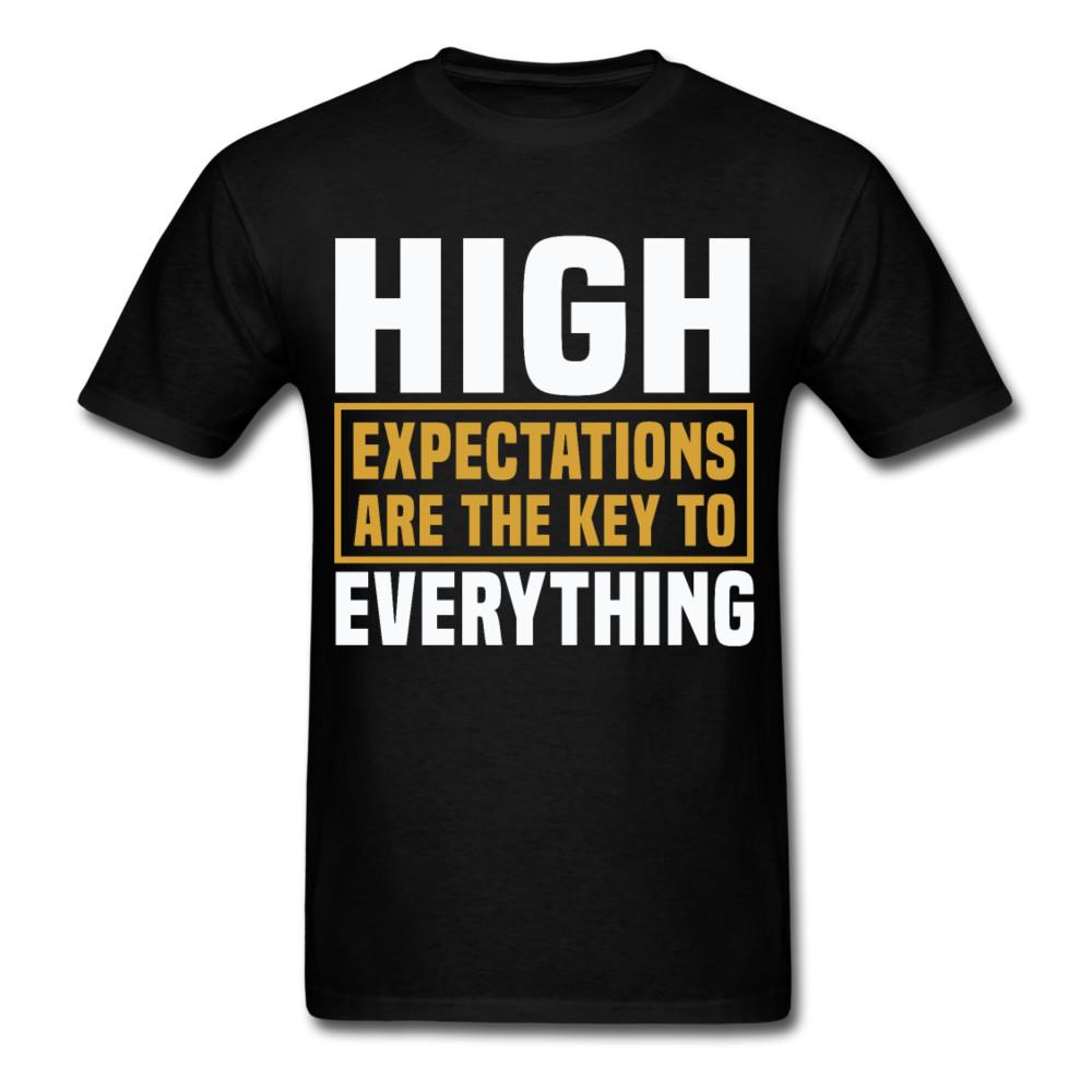 

Gym Motivation shirt High Expectations Tshirts motivational T-Shirt Size S-6XL 2XL