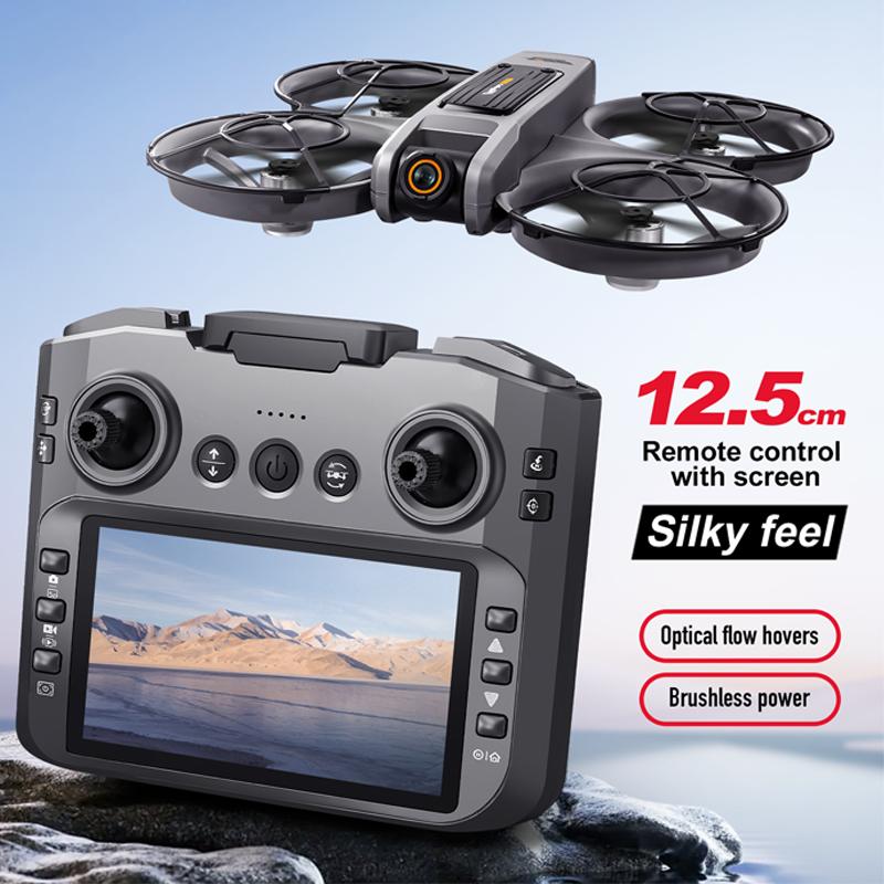New S156 GPS 8K HD 360° Dual Cameras 5G WIFI Brushless Motors Obstacle Avoidance FPV Foldable Quadcopter Boy's holiday Toys Gif