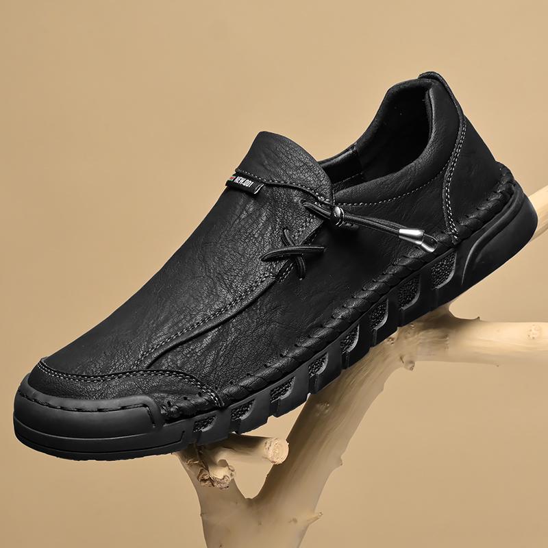 Men's Leather Shoes Casual Sneakers