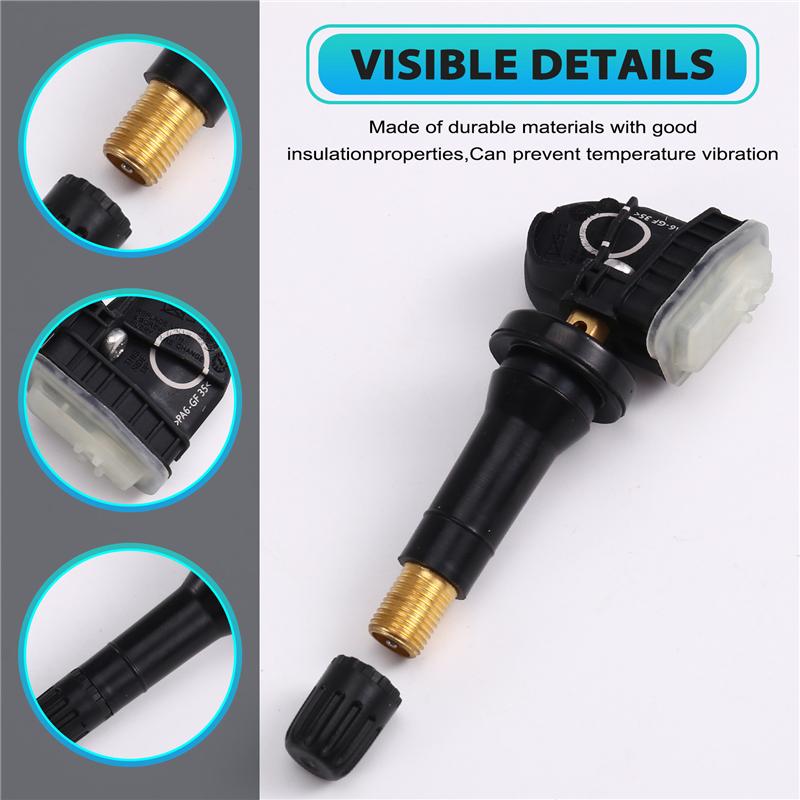 F2GT-1A189-AB F2GZ1A189A Car Tire Pressure Sensor Kit(4 Pack) For Ford F-150 Explorer Mustang Lincoln MKS MKT MKZ 2015-