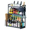 Yunshuang 3-Tier Countertop Kitchen Spice Rack with Holders
