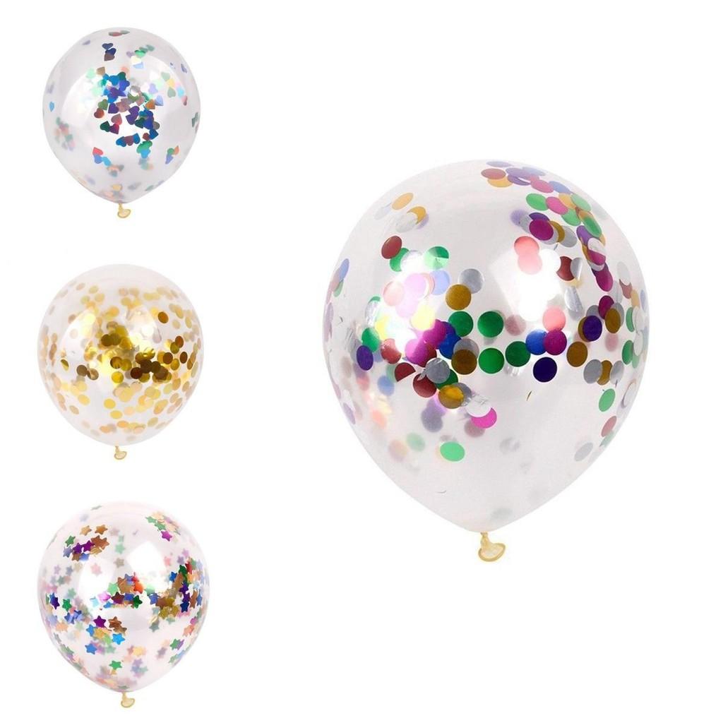 Eye-catching 12" Confetti Balloon Latex Helium Enhances Any Party With Colorful Charm