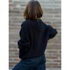 Women V Neck Slim Fit Thick Knit Cardigan Casual Sweater Outerwear