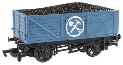 Bachmann HO Gauge Thomas the Tank Engine Coal Car, Blue, 28-77001, Model Railroad Freight Car