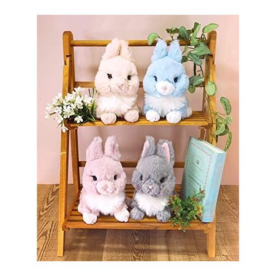 Sunlemon Lapine Netherland Dwarf Beige 17 x 12 x 16 cm Stuffed Animal Rabbit P-6422