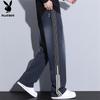 PLAYBOY Men's Loose Fit Straight Leg Casual Pants
