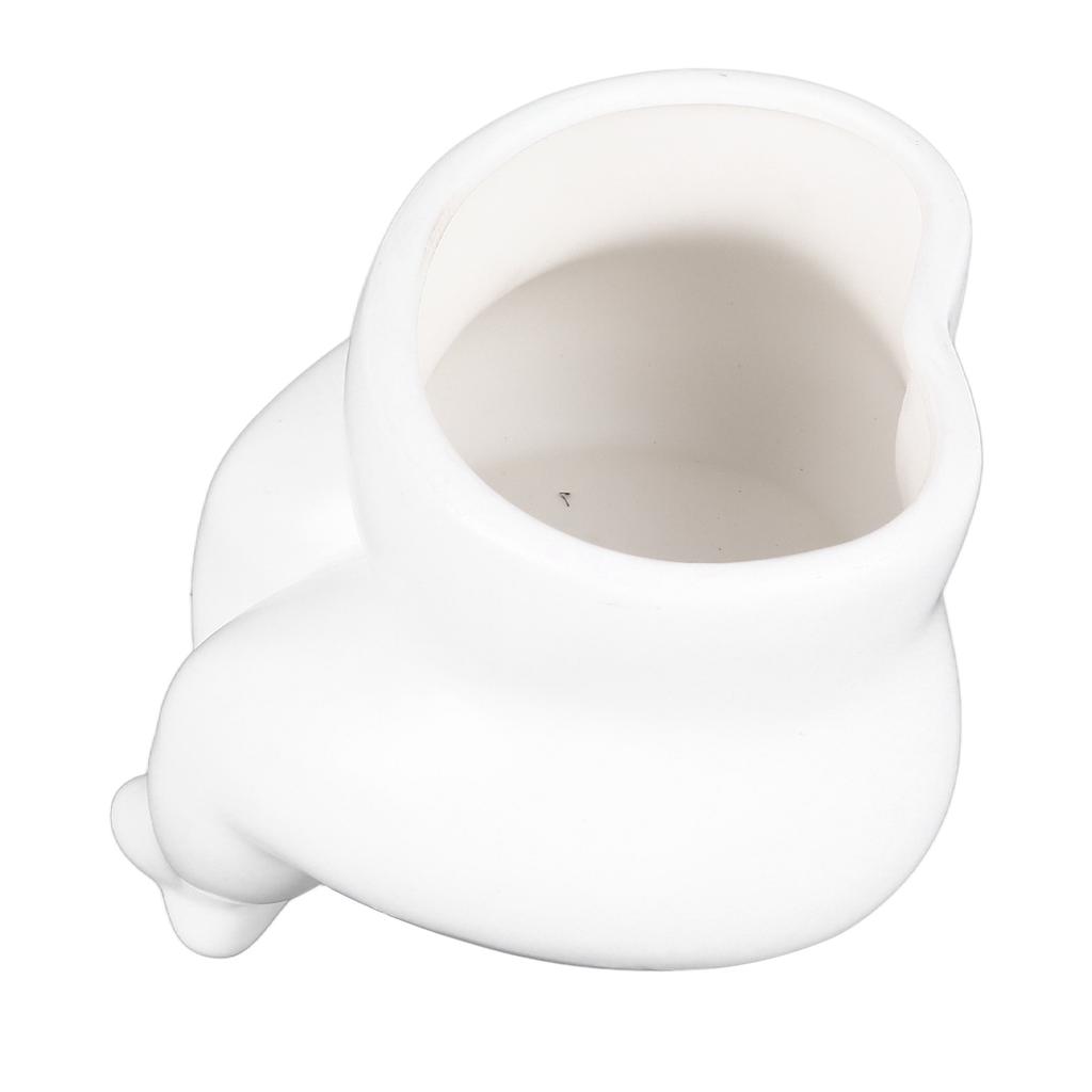 Fat Legs Body Shaped Vase Ceramic Body Vase for Modern Home Decor Living Room Desktop Dining Table