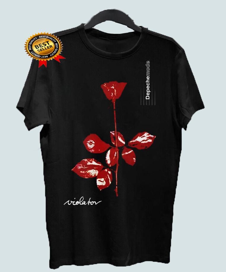 Depeche Mode Violator Unisex TShirt Size Black Unisex T-Shirt S
