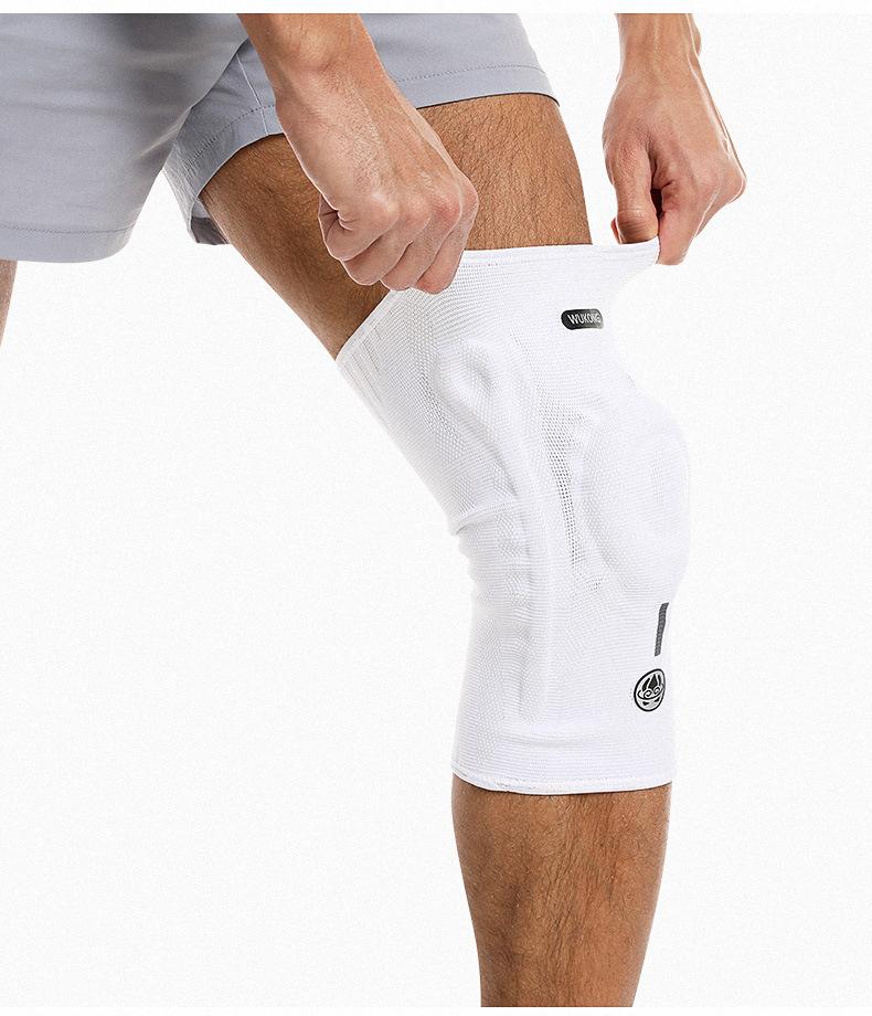 

Breathable Sports Knee Pads Running Basketball Skipping Rope Riding Mountain Climbing Men S Women S Knee Spring Silicone Knitted High Quality W17839WW-