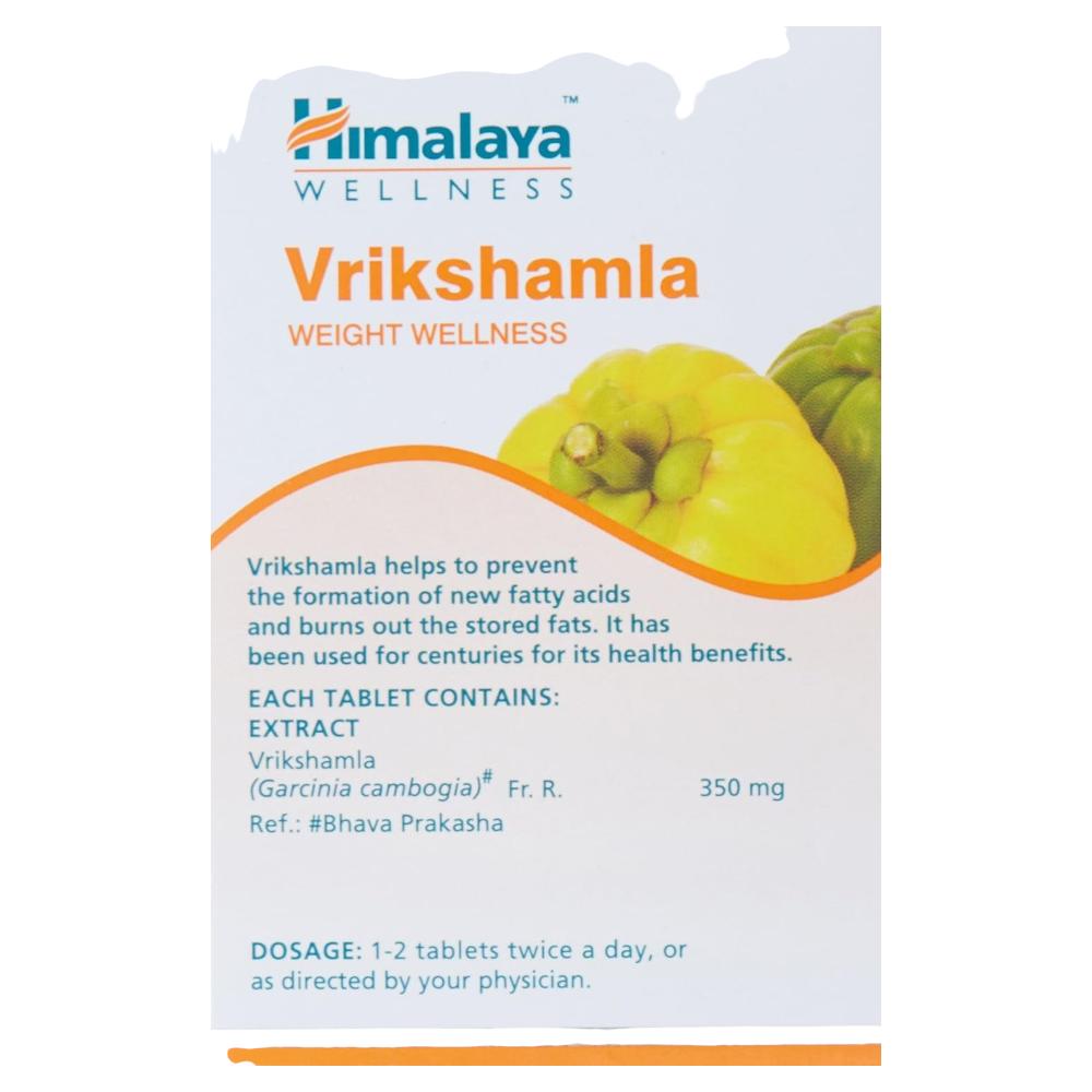 Himalaya 2 x Vrikshamla Weight Wellness Tablets 60 For Natural Weight Management