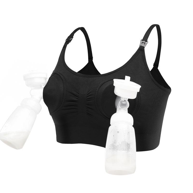 European & American Hands-Free Breast Pump Bra for Nursing & Pregnant Women - Thin Cup Design
