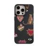 Phone Case for iPhone 11 13 Case iPhone 12 14 15 16 Pro Max 12 Pro 15 Plus Leather Painted Waterproof Drop-proof and Wear-resistant Cartoon