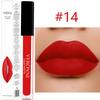 14 Color Square Tube Lip Gloss Waterproof Non Stick Cup, 24-hour Long-lasting Lipstick Lip Gloss, Sexy and Tempting Cosmetics